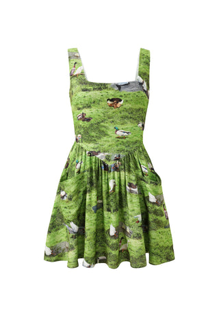 Trad Mistress Soft Linen Mini Dress Worst Ducks
