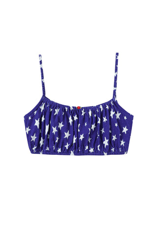 Soft Linen Strappy Bra Top Americana