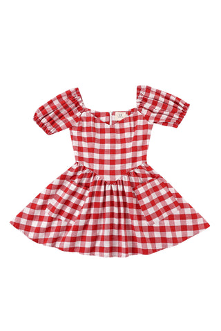 Red Gingham Virgin Mini