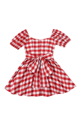 Red Gingham Virgin Mini