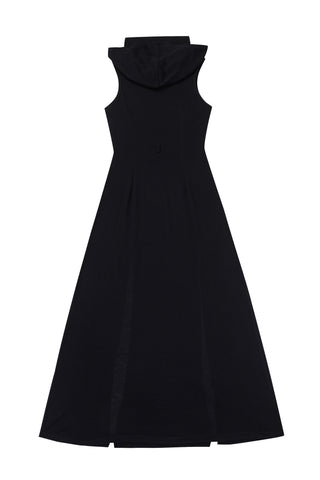 Dune Wool Blend Maxi Dress Black