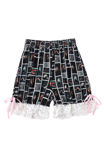Cute Fish Linen Bloomers