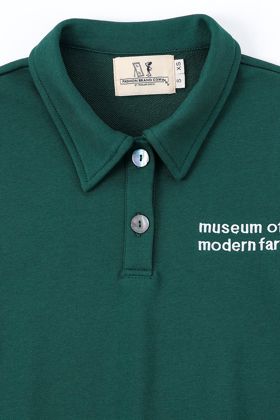 Museum of Modern Fart Polo Sweatshirt Forest