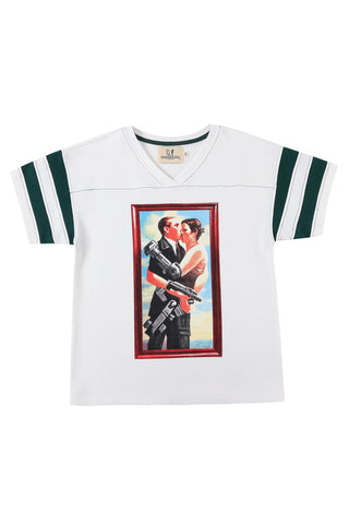 Unisex Lover's Football Thick T-shirt