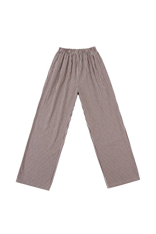 Lazy Pants Brown Gingham