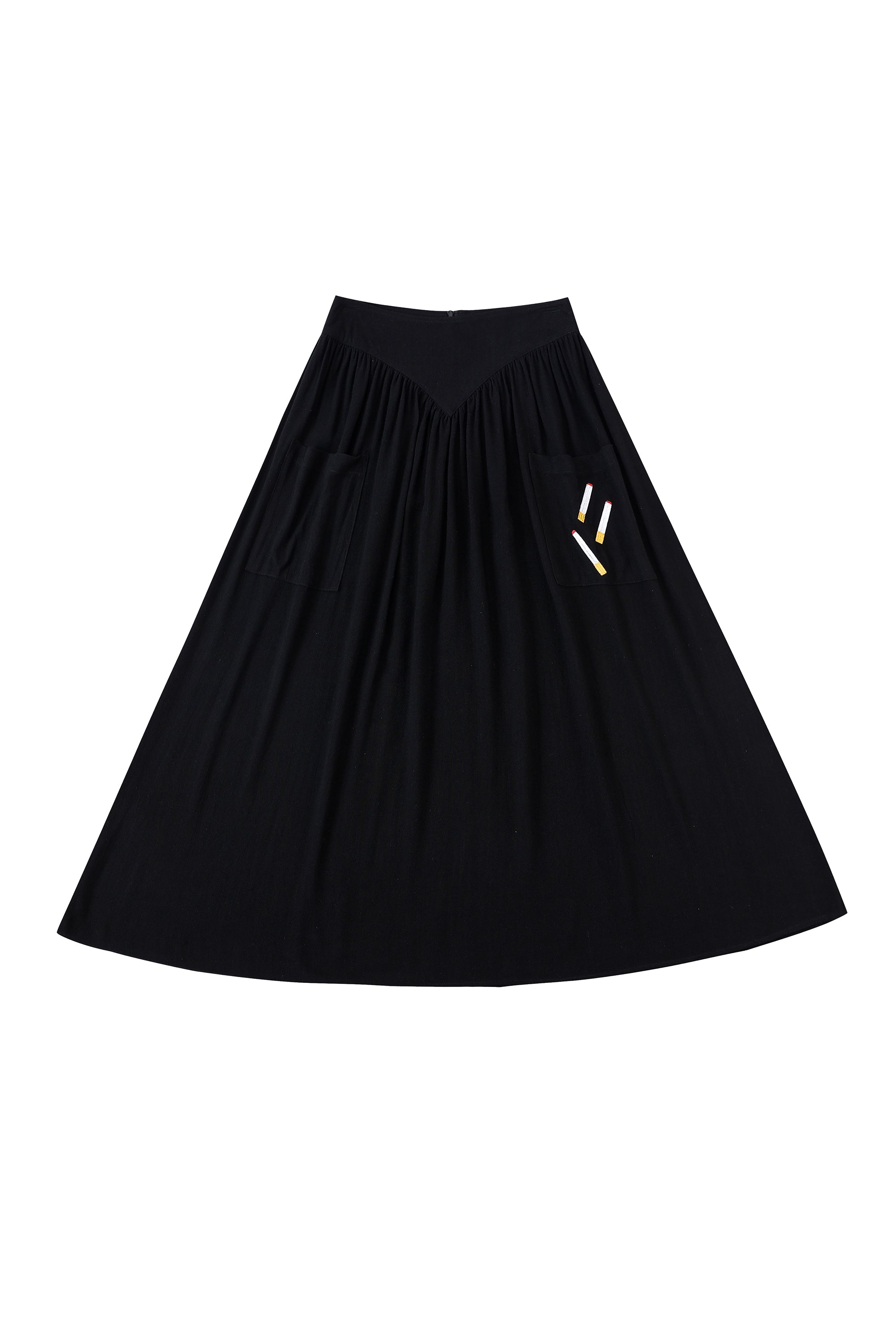 Park Skirt Soft Linen Cigarettes M / Cigarettes