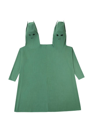 2 Headed Alien Soft Linen Costume