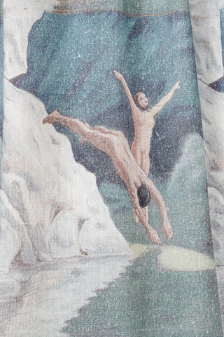 Park Skirt Soft Linen Nude Divers