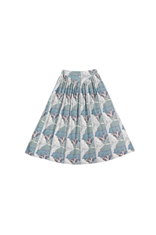 Park Skirt Soft Linen Nude Divers