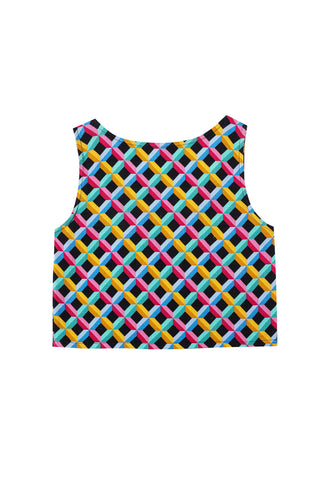 Scoop Crop Tank Soft Linen Screensaver