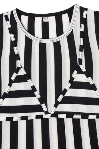 Bikini Bod Ref Stripe Short Sleeve Tee