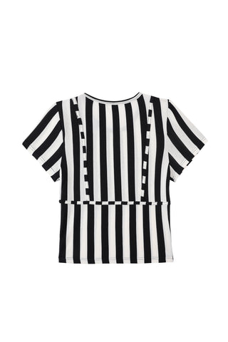 Bikini Bod Ref Stripe Short Sleeve Tee