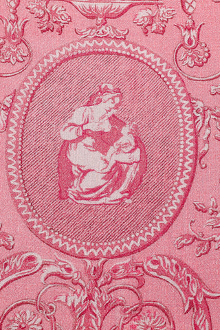 Crop Cami Soft Linen Tank "Women" Pink Toile