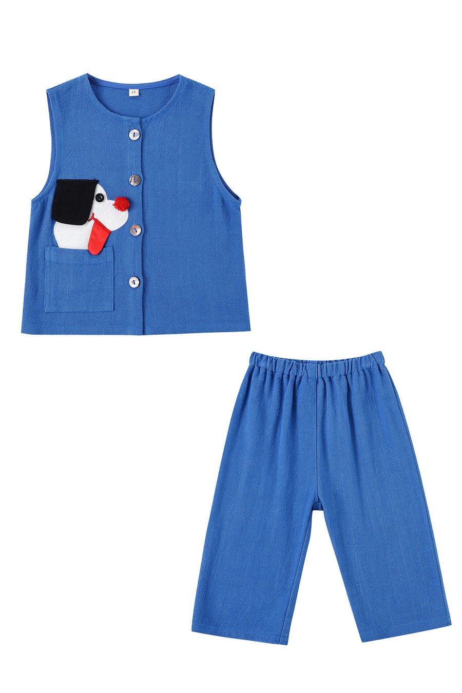 Pocket Puppy Toddler Vest & Pant Set