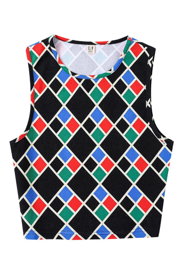 American Girl Stretchy Crop Tank