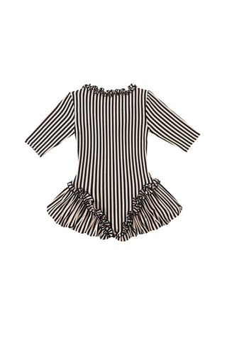 Jester Romper Cream Stripe