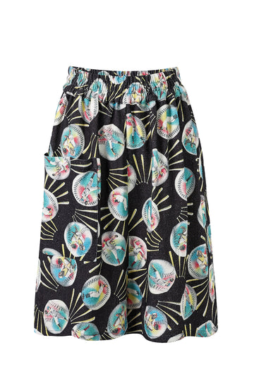 Baseballs Linen Clown Shorts