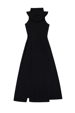Dune Soft Linen Maxi Dress Black 2X / Black Linen Dune Soft Linen Maxi Dress Black 2X / Black Linen
