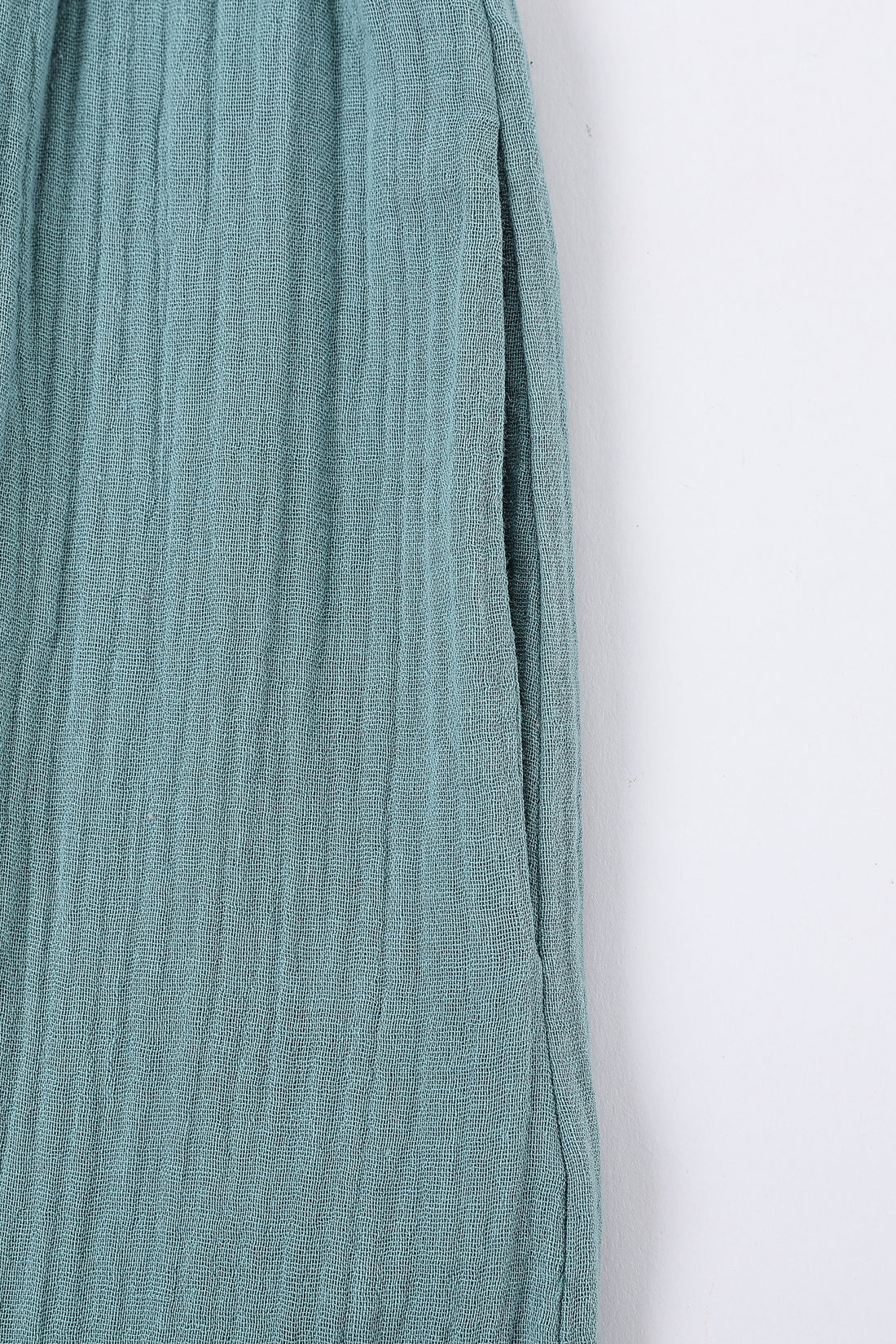 Mental Hospital Green Cotton Vest and Pants Set