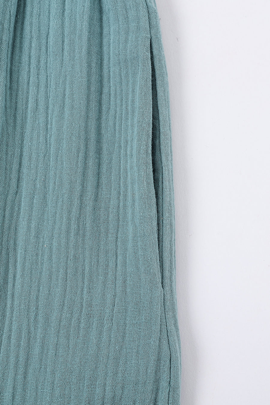 Mental Hospital Green Cotton Vest and Pants Set