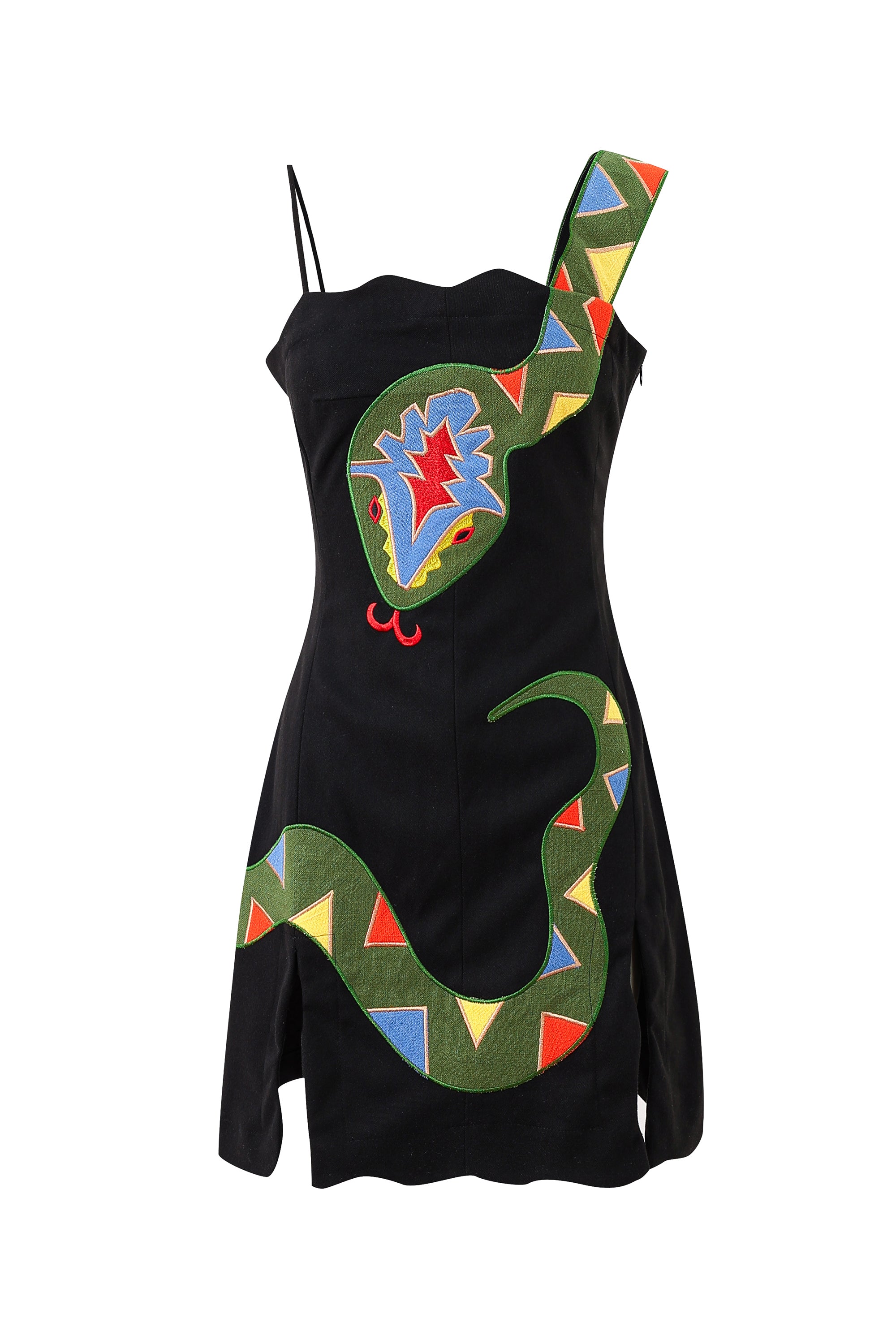 Black Snake Mini Dress XL Black Snake Mini Dress XL