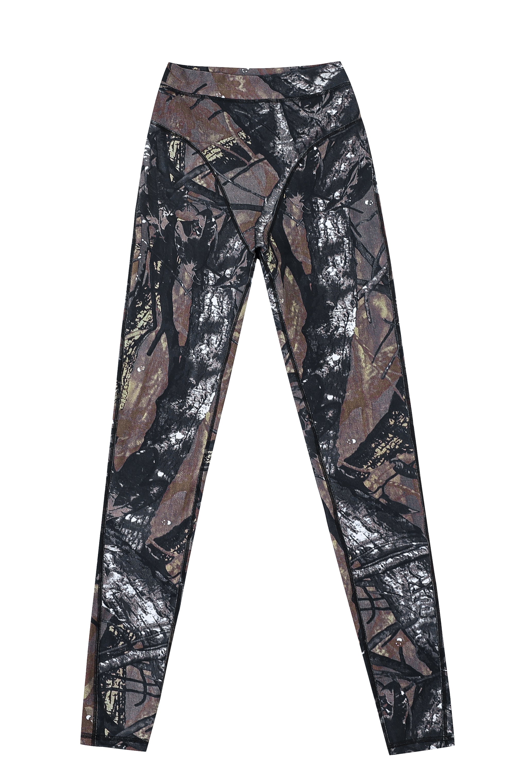 Forest Camo Thong Yoga Leggings Fashion Brand Company