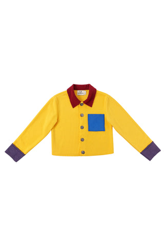 American Girl Doll TODAY Yellow Fleece Jacket
