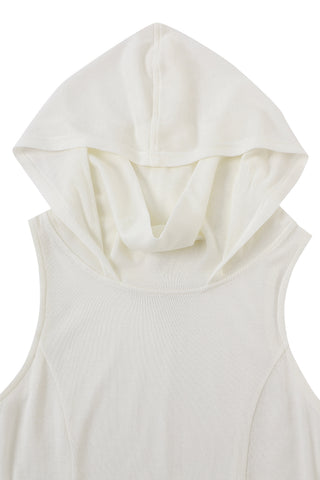 Dune Wool Blend Maxi Dress White