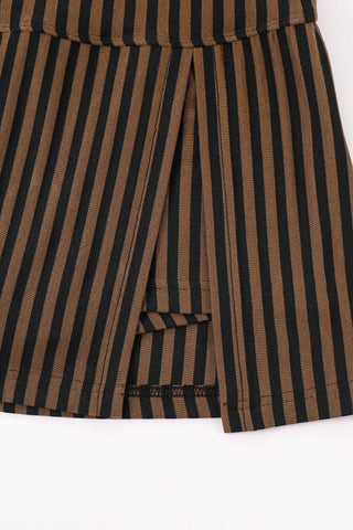 Mini Skort Brown Stripe