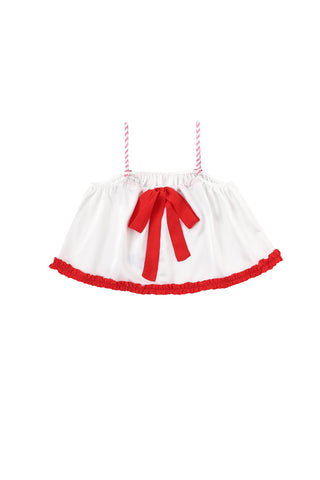 Frosted Cake Crop Cami 'I Love You'