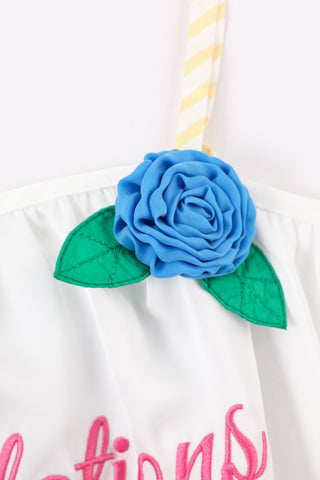 Frosted Cake Crop Cami 'Congratulations'