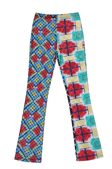 3 Plaids Single layer Mesh Pants