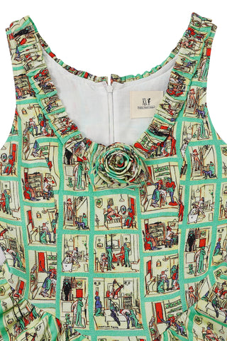 Soft Linen Tiered Ruffle Mini Cake Dress Sex House