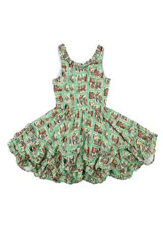 Soft Linen Tiered Ruffle Mini Cake Dress Sex House