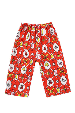 Red Bug Toddler Pants