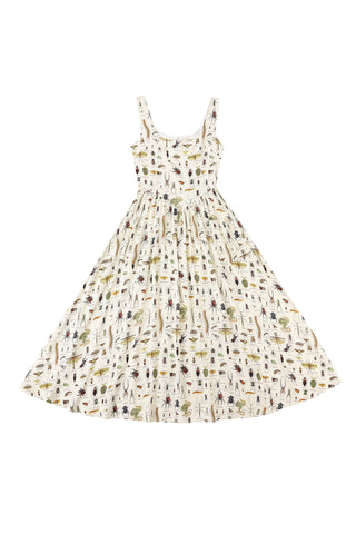 Tradwife Soft Linen Dress Worst Bugs