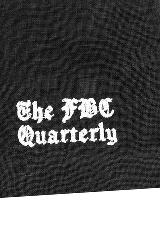 The FBC Quarterly LUX Linen Shorts Black