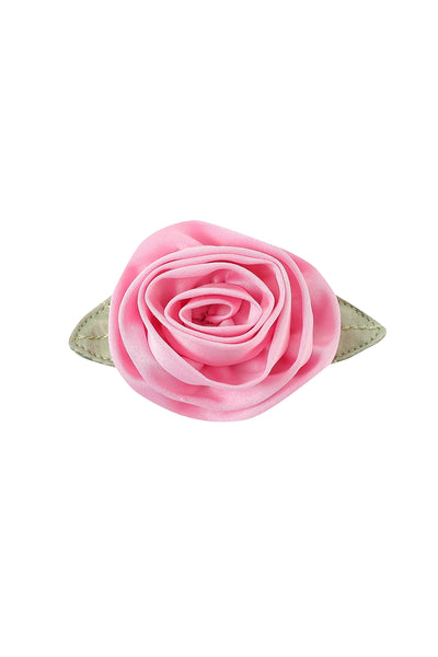 アクセサリー herlipto Rose Satin Clip pink Rose Satin Clip