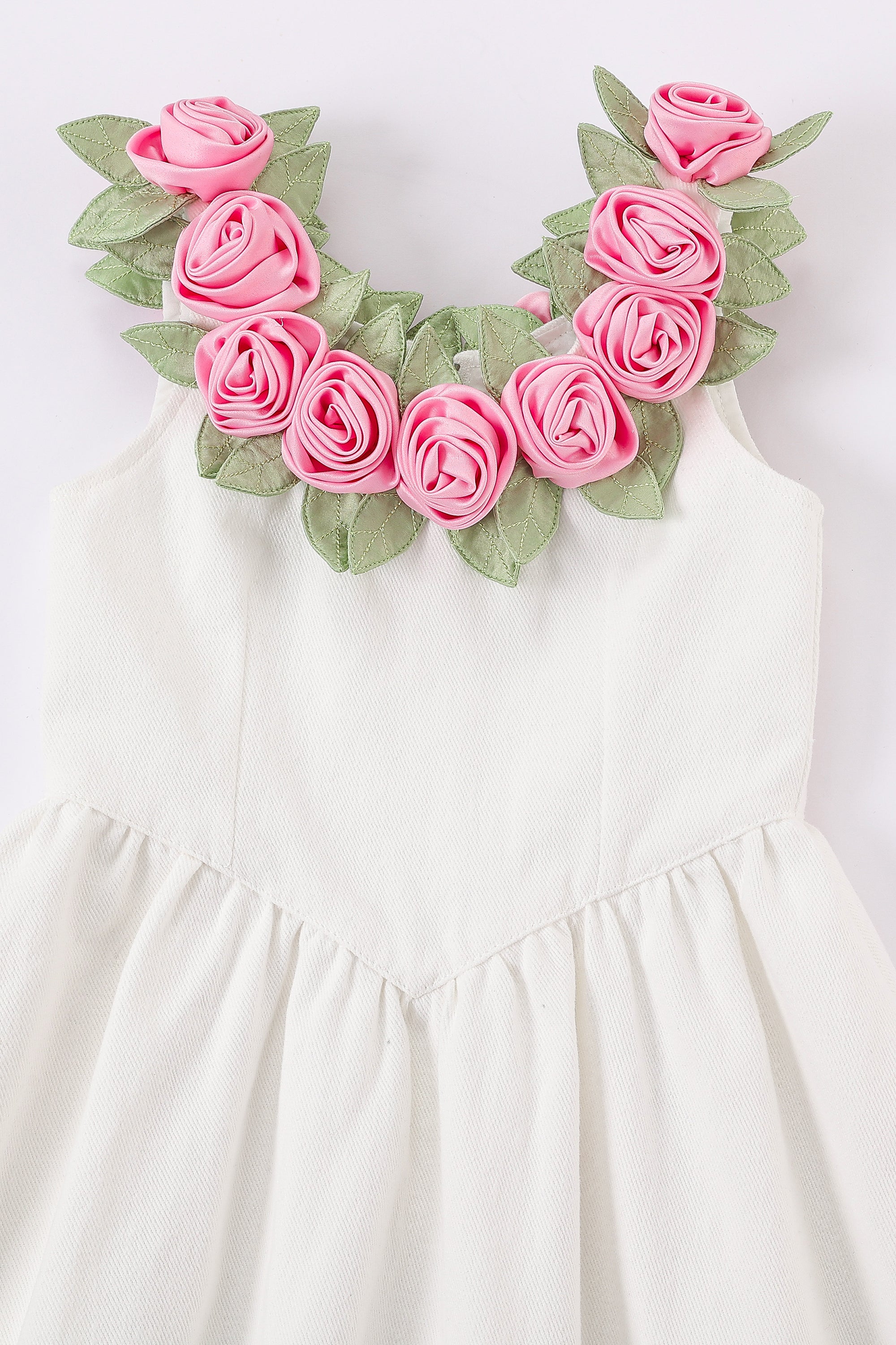 Kid's Fantasia Gown Pink/White XL / White Kid's Fantasia Gown Pink/White XL / White