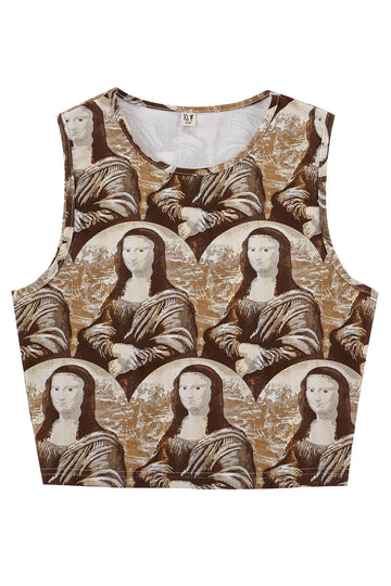 Mona Stretchy Crop Tank
