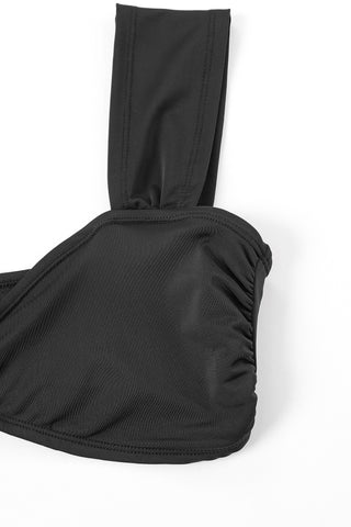 Sweetheart Swim Top Black