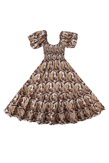 Mona Linen Picnic Gown