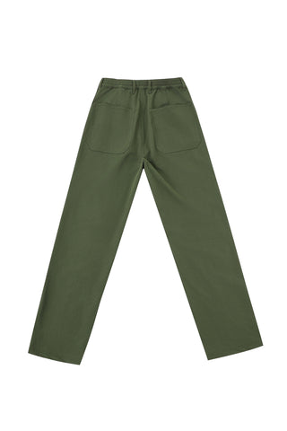High Waisted Trail Pants Moss