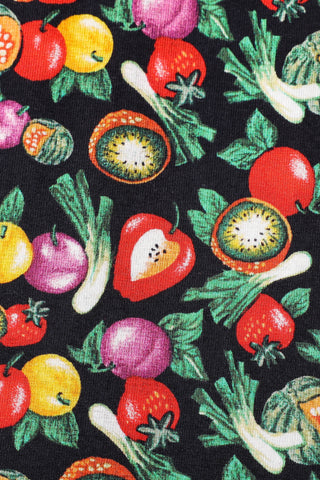 Drop Waist Strapless Maxi Dress Vegetable Medley