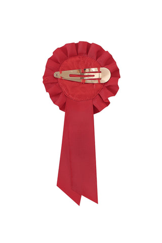 Honorable Mention Hair Clip Red