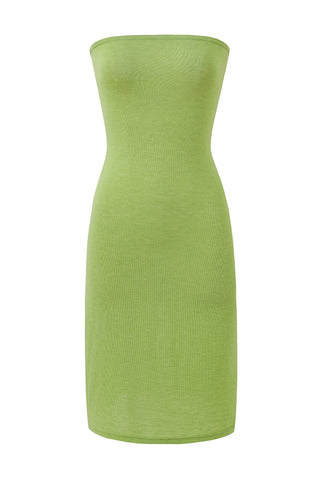 Marge SImpson Wool Knit Blend Strapless Dress