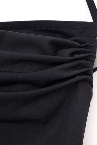 Convertible Belt Tube Top Black