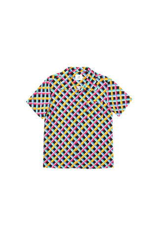 Unisex Screensaver Linen Button Up