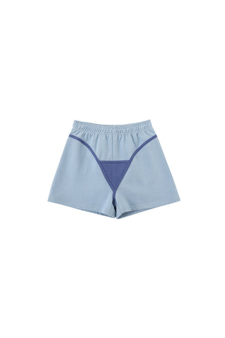 Bikini Bod Shorts Light Blue/Navy