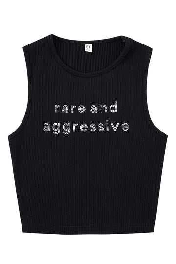 rare and aggressive Tencel Rib Tank